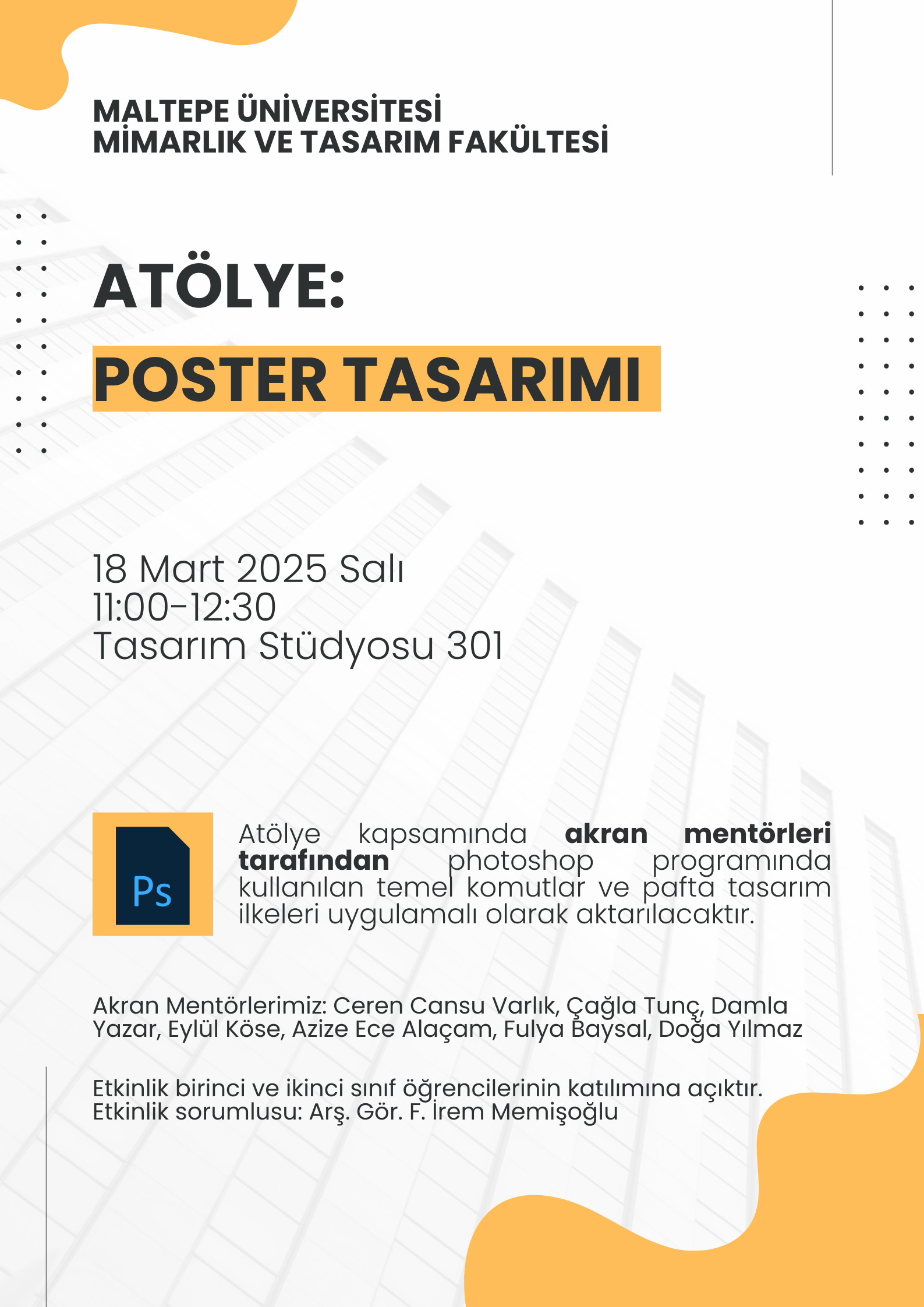 Workshop: Poster Design